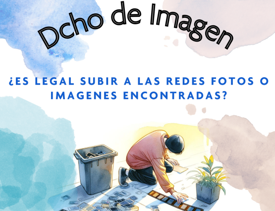 ¿Es legal subir fotos que encontraste?