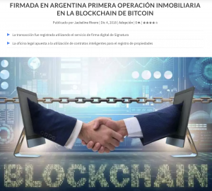 Firma electrónica y procesos inmobiliarios en Argentina Firma electrónica y procesos inmobiliarios en Argentina