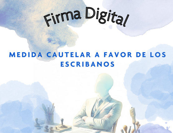 ¿Como afecta la medida cautelar de los escribanos?