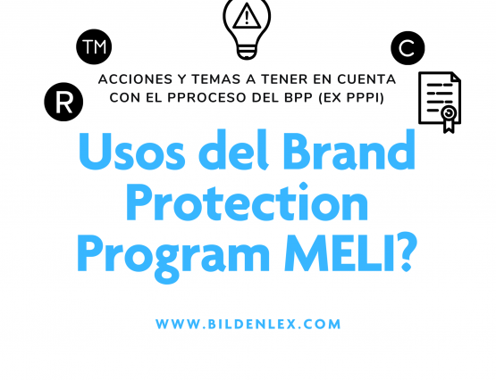 Usos del Brand Protection Programa de Mercado Libre