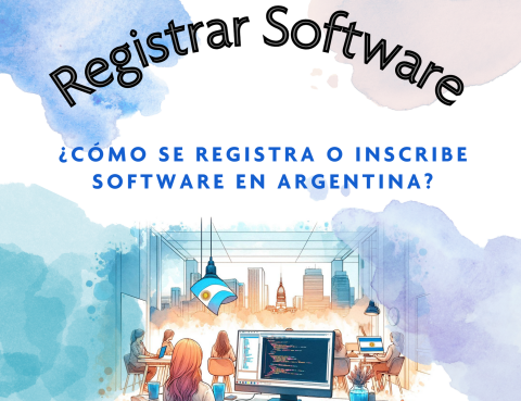 ¿Como se registra o inscribe software en Argentina?
